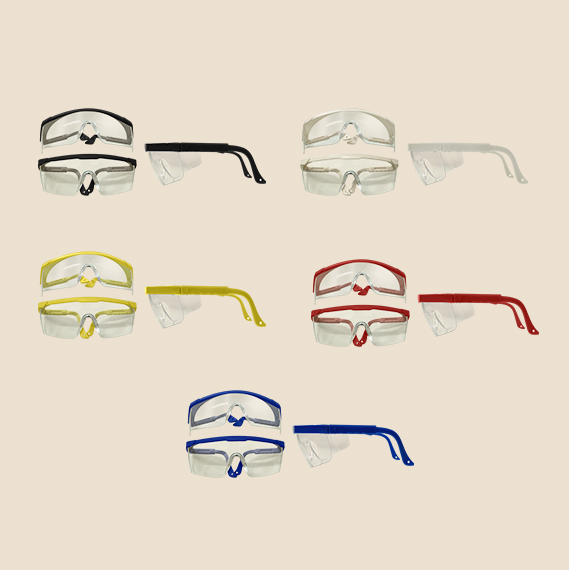 PPE Products Safety glasses with different colors
